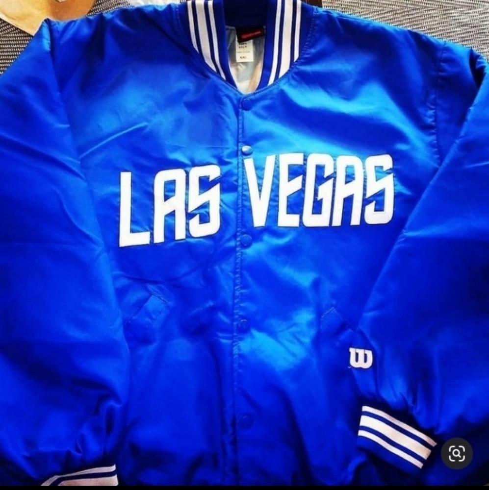 Las Vegas 51s Game Worn Dugout Satin Jacket